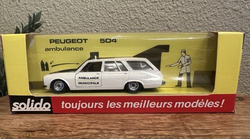 Ambulanza solido peugeot 504 - solido,