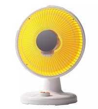 STUFA DA TAVOLO A PARABOLA VINCO IN FIBRA DI CARBONIO BIANCO 600 W - COD. 70187