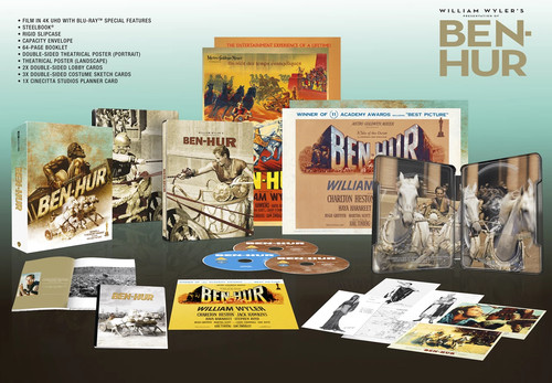 Ben hur uhd - uhd, blu
