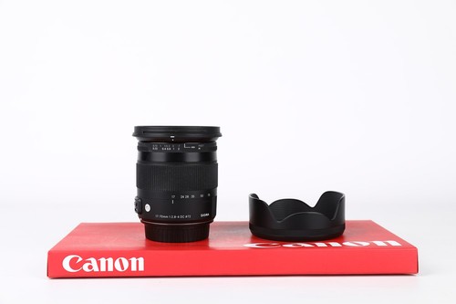 Sigma 70mm dc - 17-70mm, f2.8-4
