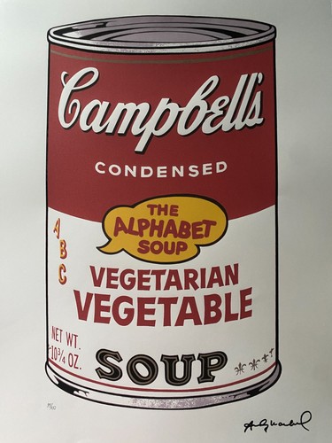 Andy warhol cambell - warhol, "cambell'a,