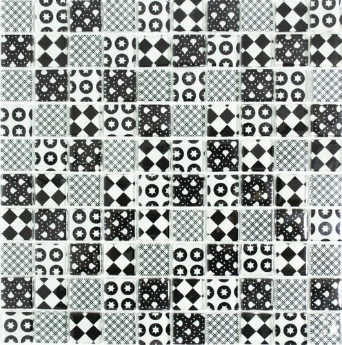 Mosaico tessere vetro retro - mosaico,