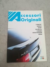 audi volkswagen catalogo linea accessori manuale libro libretto book librettino