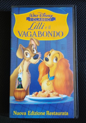 Vhs disney lilli il - vhs,