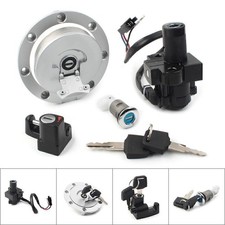 Blocchetto accensione tappo serbatoio blocchetto sedile set blocchetto casco per Honda CB400 CB1 VT250