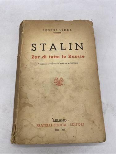 Eugene lyons stalin zar di - lyons,