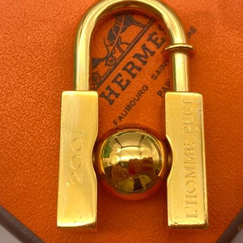 Charm hermes cadena - hermes, gold