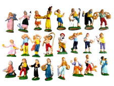 Pastori Semplici Euromarchi Cm 7 - Quantità a Scelta - Personaggi per Presepe