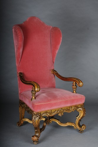 Maestosa poltrona trono