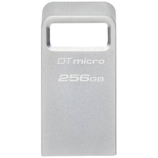 Kingston DataTraveler Micro Chiavetta USB Dettaglio 256 GB Argento