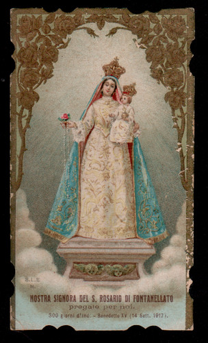 Antino holy card santa - santa, lega