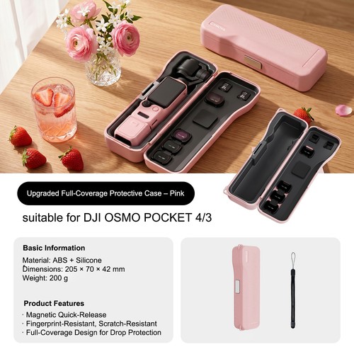 Custodia rigida per - dji, pocket