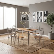 DecHome Set Tavolo da Pranzo