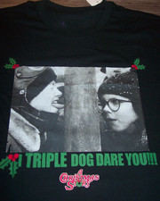Christmas story triple - triple, dog