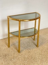 Tavolino Vintage Mezzaluna in