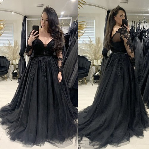 Abiti sposa neri gotici - da,