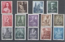 SPAIN AÑO 1954 NUEVO MNH ESPAÑA - EDIFIL (1129/42) COMPLETO SIN FIJASELLOS