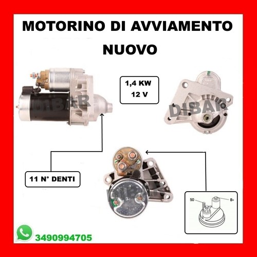 Motorino avviamento nuovo - motorino, di