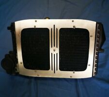 Protezione copriradiatore BMW K100 inox spazzolato cafe racer scrambler personalizzata