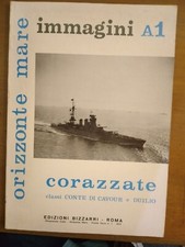 ORIZZONTE MARE- IMMAGINI A 1 CORAZZATE CONTE DI CAVOUR E DUILIO-