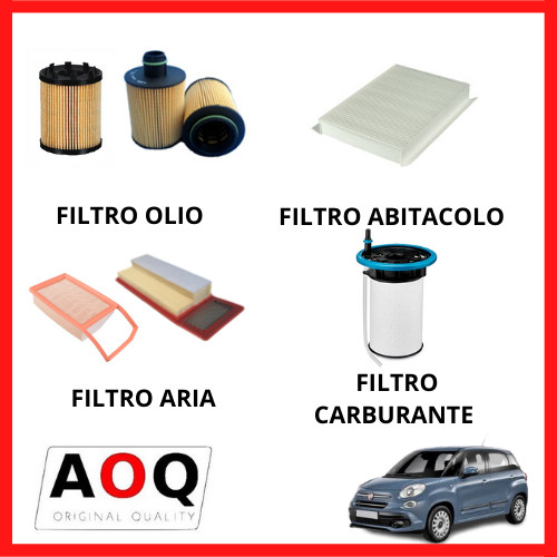 Kit tagliando fiat 500 - kit,
