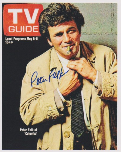 Peter falk firmato columbo - peter,