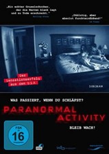 Paranormal Activity DVD