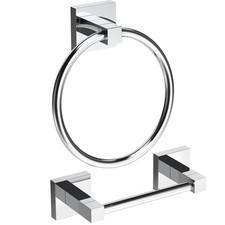 Portasciugamani cromato anello - cromato,