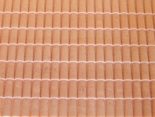 Tetto in coppi per modellismo scala 1/35 cm.21,5X11,5 - Krea