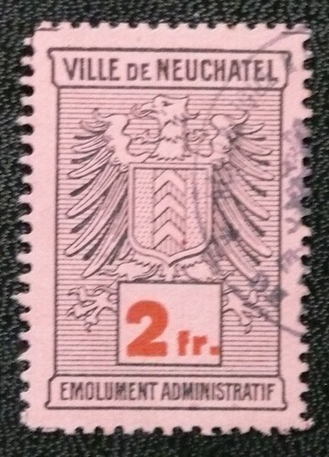 Timbre suisse ville de - timbre,