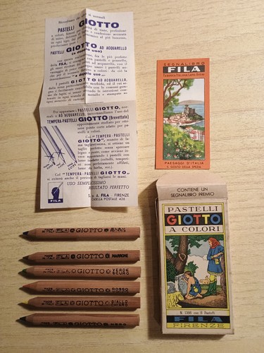 Scatola pastelli giotto - pastelli,