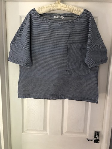 Camicia blusa top denim - , zara