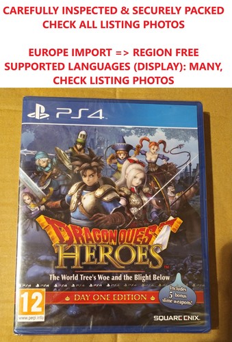 Dragon quest heroes - heroes, ps4