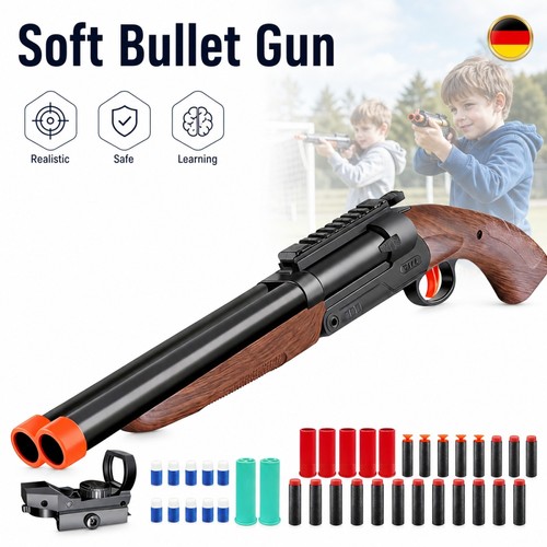 Pistola giocattolo soft bullet - pistola,
