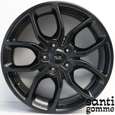 4 CERCHI IN LEGA 8.25 X 18 " RENAULT MEGANE RS ORIGINALI USATI 0637R NERO OPACO