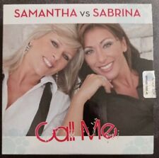 Cd Sabrina Salerno Vs Samatha Fox Call Me 2010 Made in Italy Card Sleeve