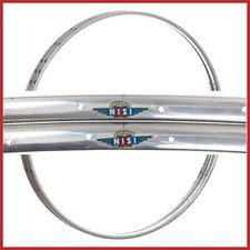 NOS NISI CORSA TORO CERCHI FRESATI 28" 700c 32H TUBOLARI VINTAGE ANNI 70 CORSA SU STRADA