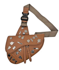 Borsa da sella DIOR marrone