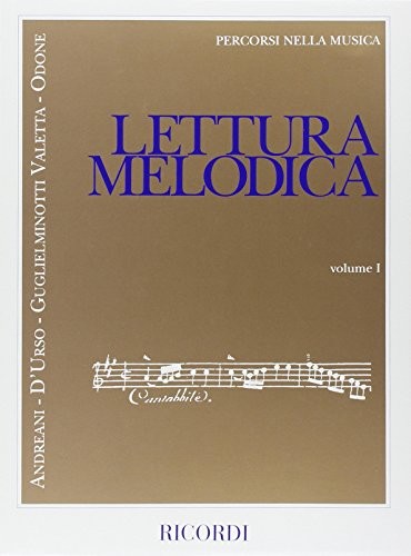 Lettura melodica vol vv - lettura,