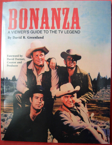 Rare livre série bonanza - tv, "bonanza