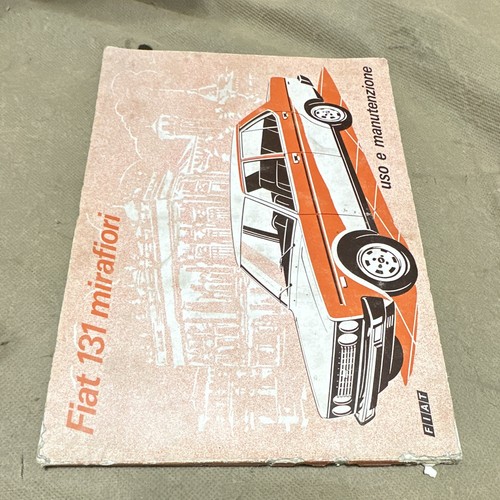 Fiat 131 mirafiori uso - 131,