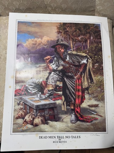 Litografia rick reeves - litografia,