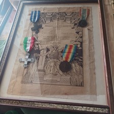 Medaglie Prima Guerra Mondiale 