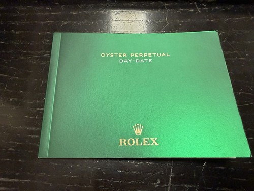 Booklet rolex oyster - oyster, perpetual