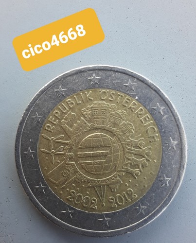 Euro austria 2012 10 anni - austria, 2012-