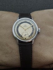 OROLOGIO SVIZZERO OMEGA WWII anni 40 MILITARE cal.R17.8 BICOLORE VINTAGE 31mm RARO 15J.