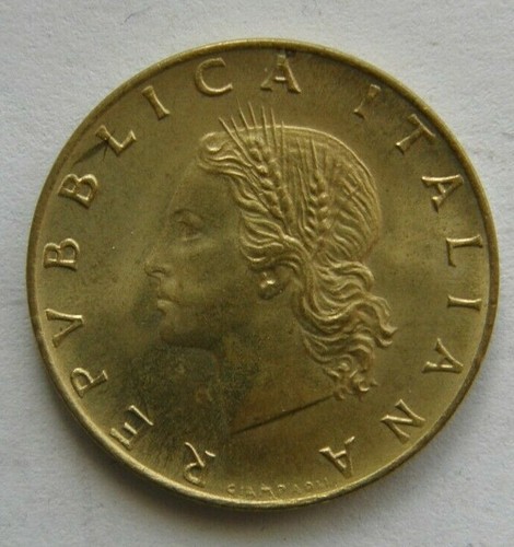 Moneta italia unc lire 1981 - moneta,