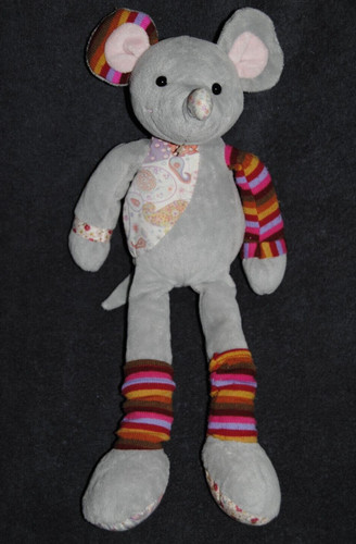 Doudou souris grise - grise, trudi