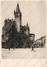 1982? Chiesa San Fermo Ettore FAGIUOLI Verona Arte Cartolina