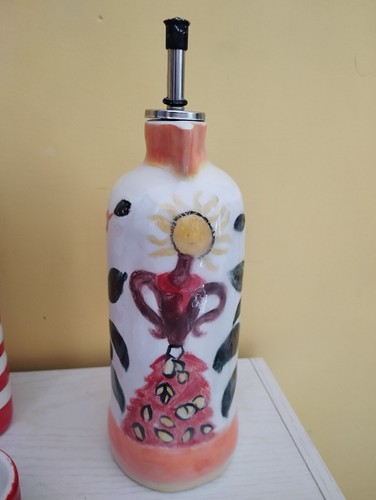 Oliera ceramica decorato e - in,